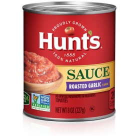 HUNTS ROASTED GARLIC TOMATOE SAUCE 8 OZ CAN