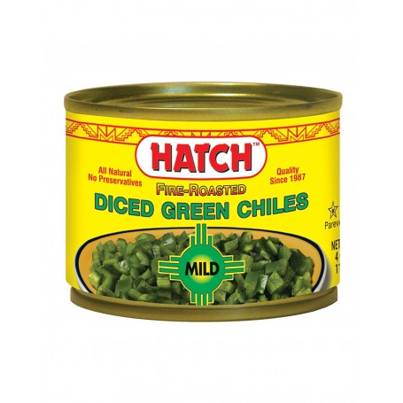 HATCH CHOPPED GREEN CHILES 4 OZ