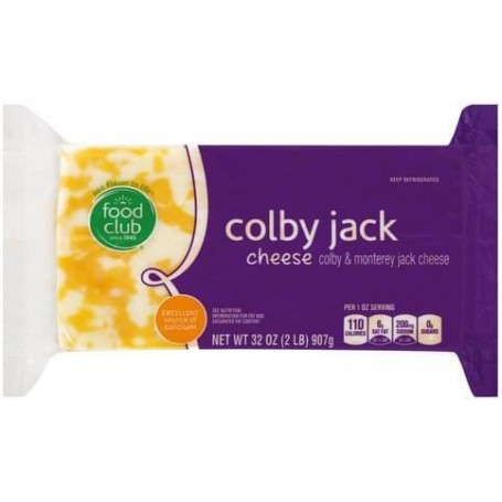 Food Club Colby Jack Chunk (16 OZ)