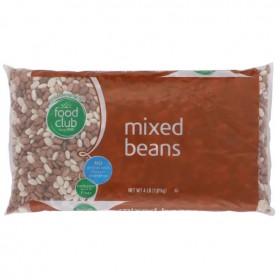 FOOD CLUB MIXED BEANS (PINTO & GREAT NORTHERN) (1 LB)