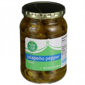 FC SLICED JALAPENOS CANNED 16 OZ CAN