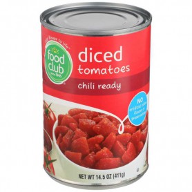 FOOD CLUB DICED TOMATOES CHILI READY