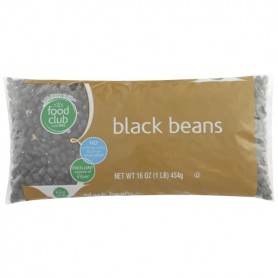 Food Club Black Beans (1 LB)