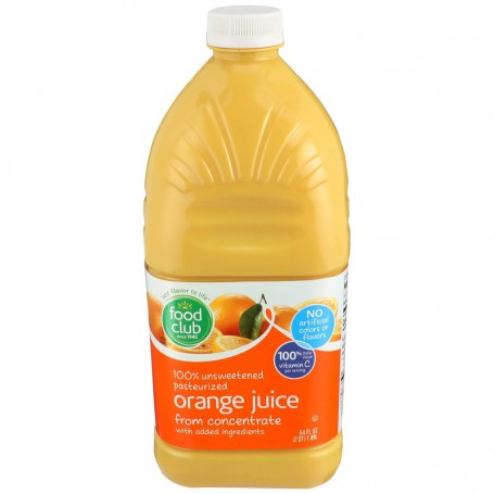 Food Club Shelf Stable Orange Juice (64oz)