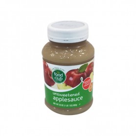 Food Club Applesauce Unsweetened
