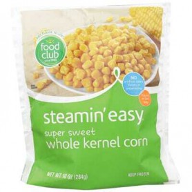 FOOD CLUB STEAMIN EASY SUPERSWEET WHL KERNEL CORN