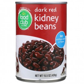 Food Club Dark Red Kidney Beans (15.50 OZ)