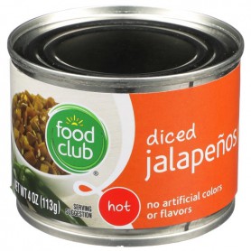 Food Club Diced Jalapenos