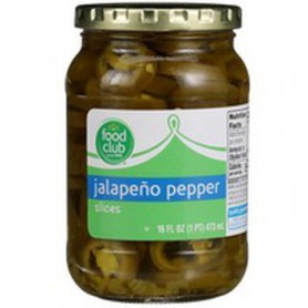 Food Club Sliced Jalapenos