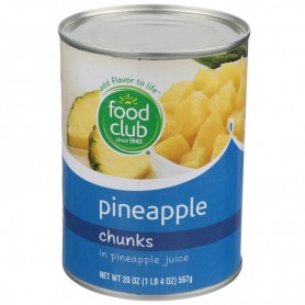Food Club Pineapple Chunks