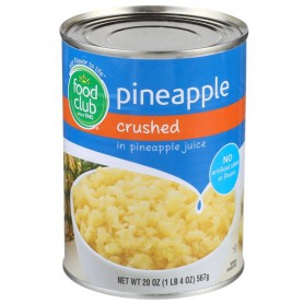 Food Club Pineapple Crushed 20oz