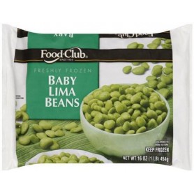 Food Club Lima Beans  Baby (1 LB)