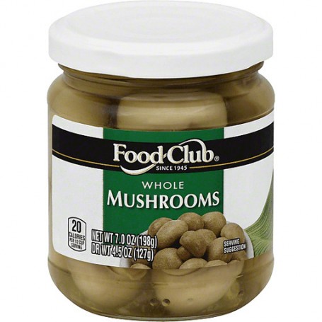 Food Club Whole Mushrooms