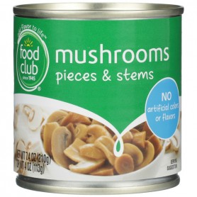 Food Club Mushrooms Stems and Pieces