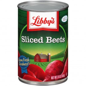 LIBBYS SLICED BEETS 15 OZ