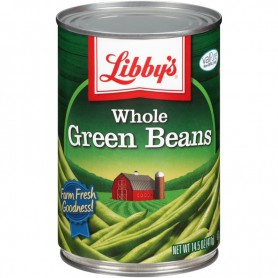 LIBBYS WHL GREEN BEANS 14.5OZ