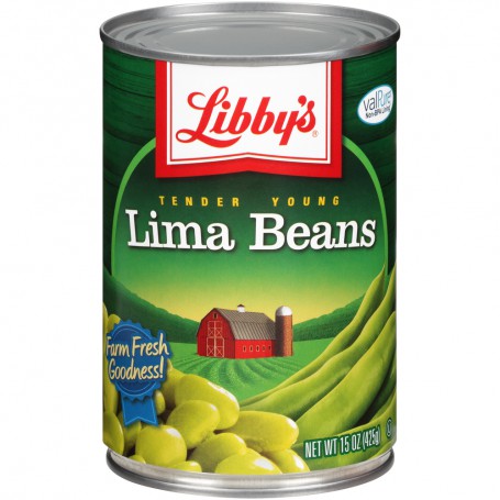 LIBBYS LIMA BEANS 15 OZ