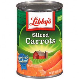 LIBBYS SLICED CARROTS 14.5 OZ