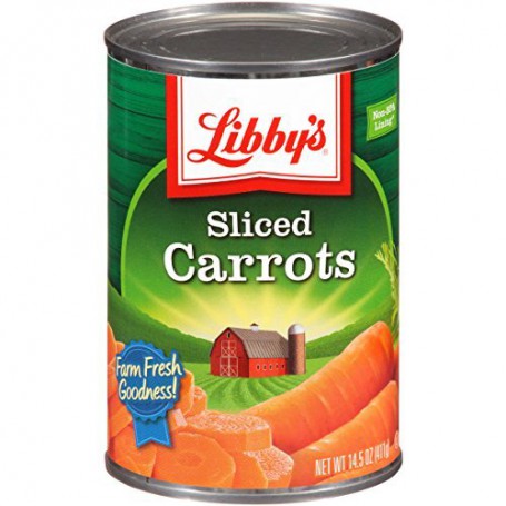 LIBBYS SLICED CARROTS 14.5 OZ