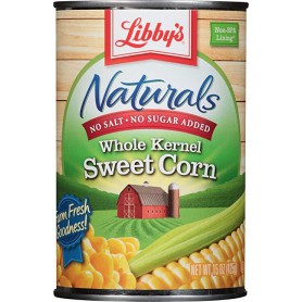 LIBBYS SWEET WK CORN NO SLT 15