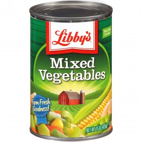 LIBBYS MIXED VEGETABLES 15OZ