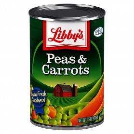 LIBBYS PEAS & CARROTS 15 OZ
