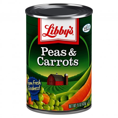 LIBBYS PEAS & CARROTS 15 OZ