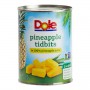 DOLE CANNED PA TIDBITS JUICE 20 OZ