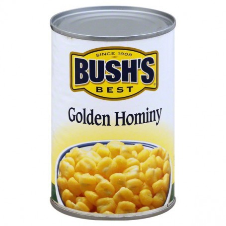 BUSHS HOMINY GOLDEN 15 OZ