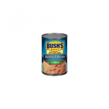 BUSHS REFRIED BEANS FAT FREE (16 OZ)