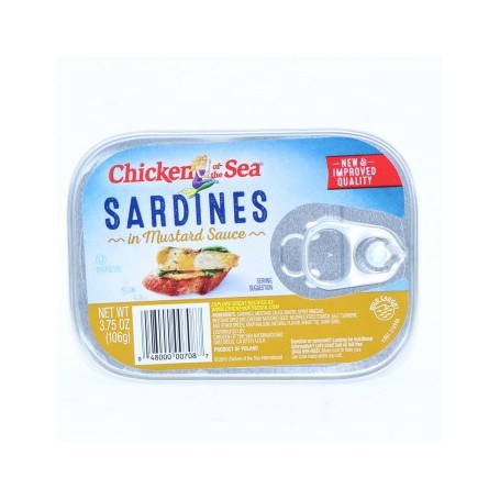COS SARDINES IN MUSTARD (3.75 OZ)