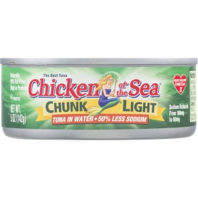 COS CHK LIGHT TUNA 50%LS 5 OZ