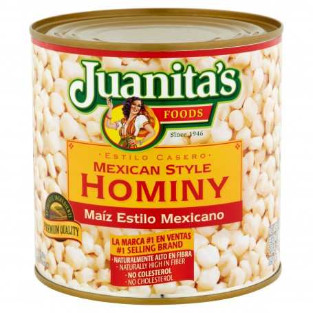JUANITAS HOMINY MEX STL 25 OZ