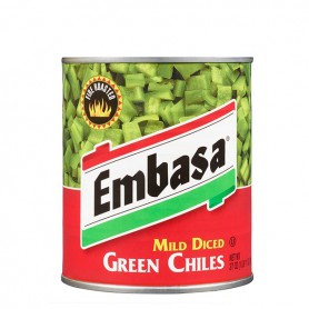 EMBASA DICED GREEN CHILES 27 OZ