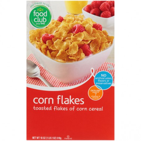 FC CORN FLAKES 18 OZ BOX