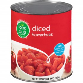 TOMATOES DICED IN JUICE