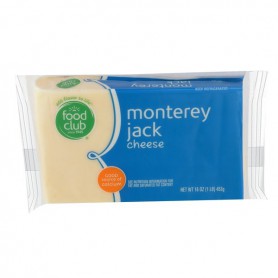 Food Club Monterey Jack Bar (16 OZ)