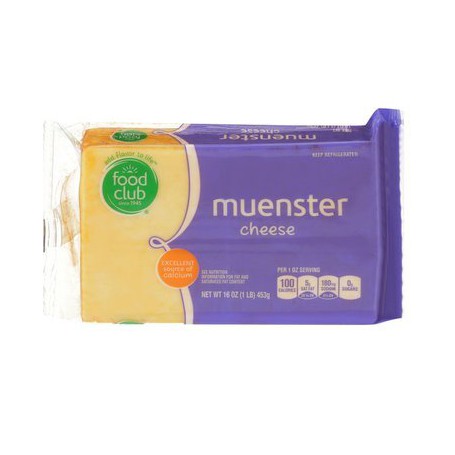 Food Club Muenster Cheese (16 OZ)