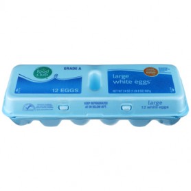Food Club Large Eggs  Grade A White (1 DOZEN)