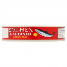SOL-MEX SARDINES IN TOM SAUCE (15 OZ)