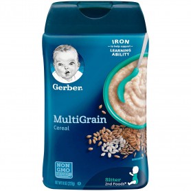 GERBER INFANT MULTIGRAIN CER PC (8 OZ)