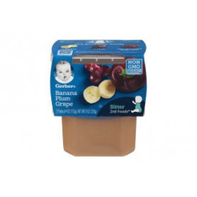 GERBER 2ND BAN/PL/GRP 4 OZ 2 PK
