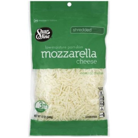 SHURFINE MOZZARELLA CHEESE (16 OZ)