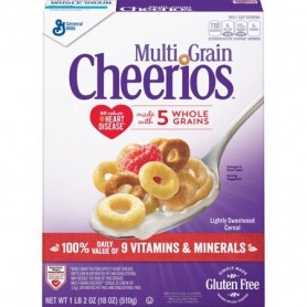 GENERAL MILLS MULTI GR CHEERIOS (18 OZ)