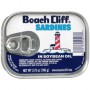 BEACHCLIFF BC SARDINE SOY OIL (3.75 OZ)