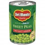 DEL MONTE SWEET PEAS, NSA 15 OZ