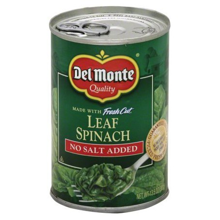 DEL MONTE SPINACH LF, NSA 13.5OZ