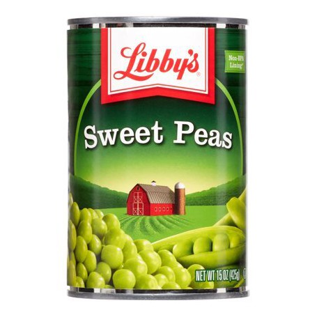 LIBBYS SWEET  PEAS 15 OZ