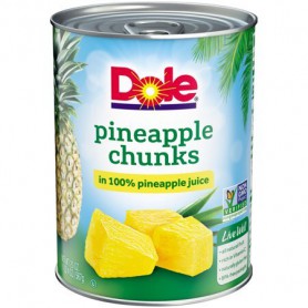 DOLE CANNED PA CHUNKS JC 20 OZ