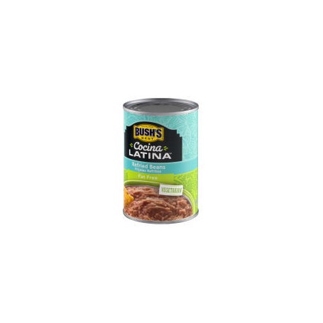 BUSHS REFRIED BEANS FAT FREE (16 OZ)
